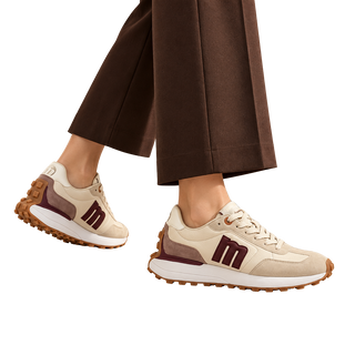 MUJER DEPORTIVA ABANTY CREMA