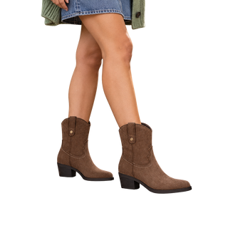 MUJER BOTIN COWBOY ROSE XTI