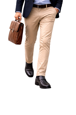 ZAPATO COMODO PIEL BRUNO NEGRO