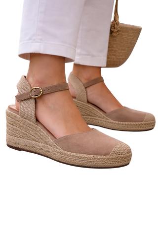 CUÑA DE ESPARTO ABRIL 4  CUERDAS BEIGE 212323