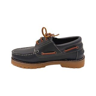 NÁUTICOS CLÁSICOS BENAVENTE UNISEX CORDONES PIEL PULL MARINO