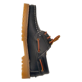 NÁUTICOS CLÁSICOS BENAVENTE UNISEX CORDONES PIEL PULL MARINO