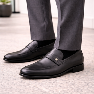 HOMEM CCL LARGO ESP. MOCASSIM PRETO