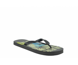 HOMBRE SANDALIA ESPADR BEACH TEXTILE NEGRO