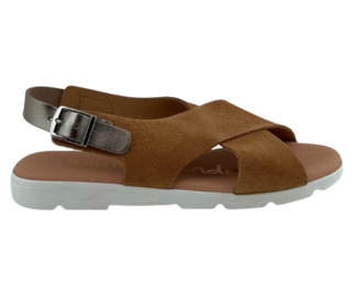 MUJER A SERRAJE CAMEL COMBI