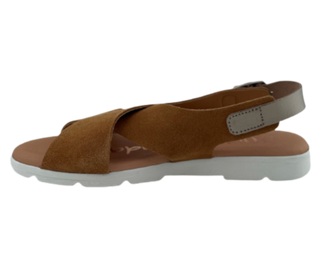 MUJER A SERRAJE CAMEL COMBI
