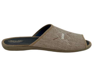 HOMBRE ZAPATILLAS DE ESTAR POR CASA BOSS BEIG