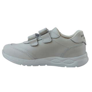 NIÑO COLEGIAL PABLOSKY VELCRO BLANCO
