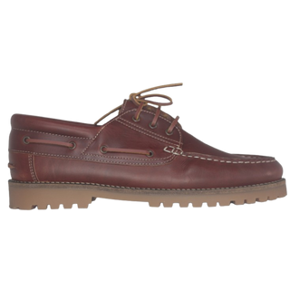 HOMBRE NÁUTICOS 06 CORDONES PIEL PULL BRANDY
