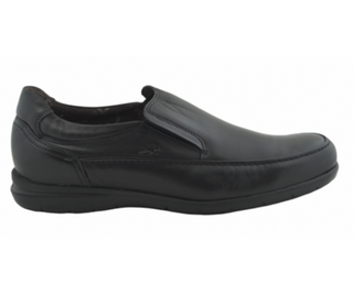 HOMBRE PIEL VESTIR AVE NEGRO-STK-