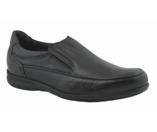 HOMBRE PIEL VESTIR AVE NEGRO-STK-