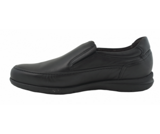 HOMBRE PIEL VESTIR AVE NEGRO-STK-