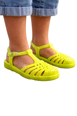 NIÑO SANDALIA IGOR NIZA AMARILLO FLUOR