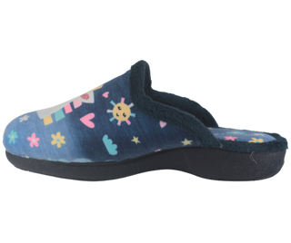 NIÑO ZAPATILLA DE ESTAR POR CASA SUAPEL UNICORNIO MARINO