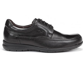 HOMBRE PIEL COMODO CORDONES AVE LUCA NEGRO