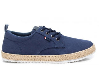 HOMBRE CASUAL ZAPATO TEXTIL NAVY