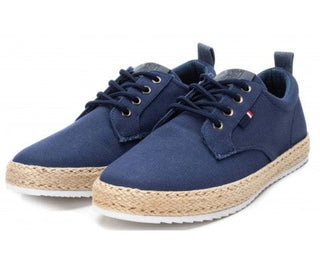 HOMBRE CASUAL ZAPATO TEXTIL NAVY