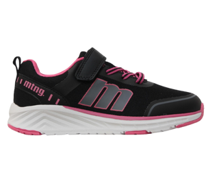 NIÑO DEPORTIVA MESH NEGRO/LYCRA FUCSIA