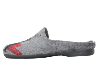 MUJER ZAPATILLAS DE ESTAR POR CASA 23100F24 GATO GRIS