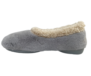MUJER ZAPATILLAS DE ESTAR POR CASA 23103 AITANA GRIS