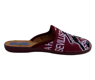 HOMBRE ZAPATILLAS DE ESTAR POR CASA SEVILLA ROJO