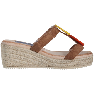 MUJER CUÑA MARINA BEIGE