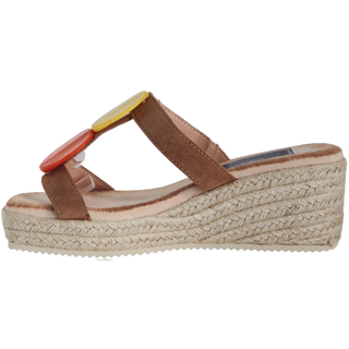 MUJER CUÑA MARINA BEIGE
