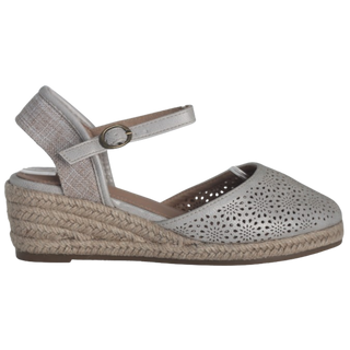 MUJER MANTON PLATINO