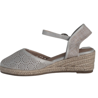 MUJER MANTON PLATINO