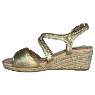 MUJER ESPARTO CANDI GOLD