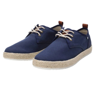 HOMBRE CASUAL ZAPATO LONA NAVY/MARINO