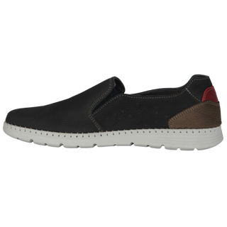 HOMBRE CASUAL ZAPATOS PEP NOBUCK MARINO