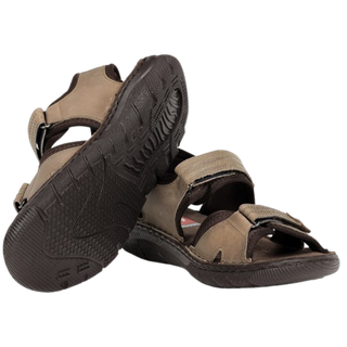 HOMBRE SANDALIA GAUCHO TAUPE MARRON