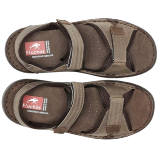 HOMBRE SANDALIA GAUCHO TAUPE MARRON