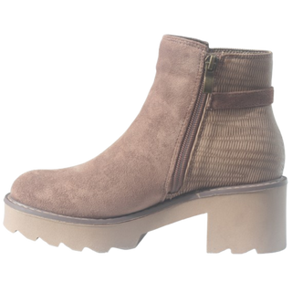 MUJER SXTM BOTIN TACON MEDIO PIPI TAUPE
