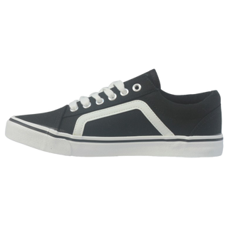MUJER DEPORTIVA SUEDE NEGRO LONA