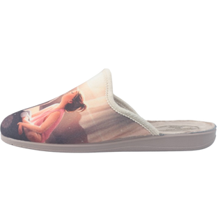 MUJER ZAPATILLAS DE ESTAR POR CASA 24501F4 SUAPEL BEIG