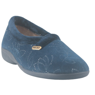 MUJER ZAPATILLAS DE ESTAR POR CASA 241003 AMAPOLA MARINO