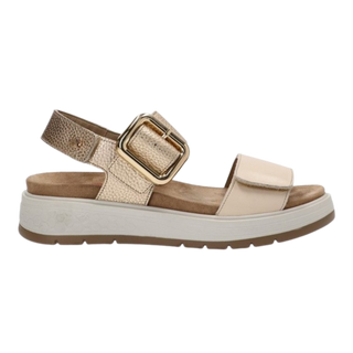 MUJER SANDALIA COMODA TIBET ALUMINIO RAW PLATI