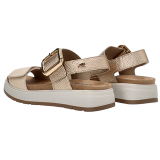 MUJER SANDALIA COMODA TIBET ALUMINIO RAW PLATI
