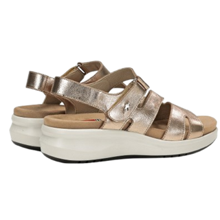 MUJER SANDALIA COMODA NIL LAMINADO CAVA