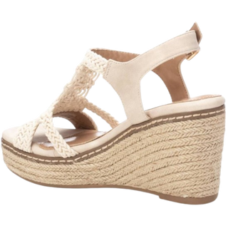 MUJER SANDALIA FIESTA TEXTIL HIELO