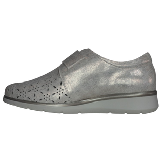 MUJER PITILLOS BLUCHER CON PICADOS ORO