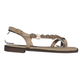 MUJER L SANDALIA LUA MONEDAS BEIGE