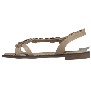 MUJER L SANDALIA LUA MONEDAS BEIGE