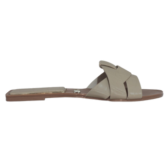 MUJER SANDALIA VELA DESTALONADA BEIGE