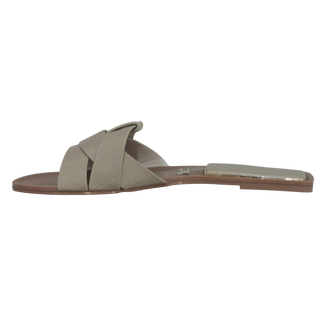 MUJER SANDALIA VELA DESTALONADA BEIGE