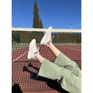 MUJER DEPORTIVA ZAPATO TEXTIL BEIGE 143618