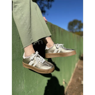 MUJER DEPORTIVA ZAPATO C. ORO 143645