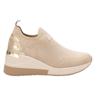 MUJER DEPORTIVA ZAPATO TEXTIL BEIGE 143718